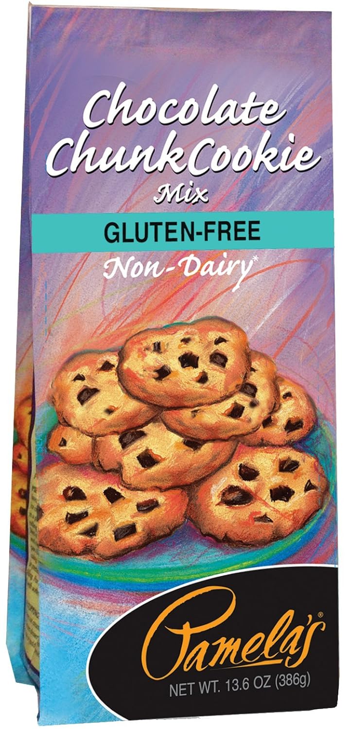 Pamela's Products Gluten Free Cookie Mix, Chocolate Chunk