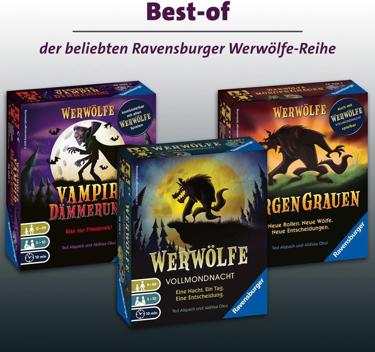 Ravensburger 26858 26858-Werewolves Set-Best-of The Popular Werewolves Range - Amazon Exclusive, Yellow - Image 3