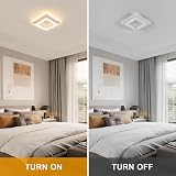 DELIPOP 30W LED Ceiling Light Square 3375LM 3000K White Fixture view 5