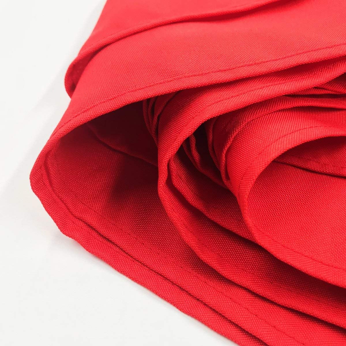 Craft And Party Premium Polyester Tablecloth - 90" x 156" Rectangle White Tablecloth for Wedding, Restaurant or Banquet: Furniture & Decor