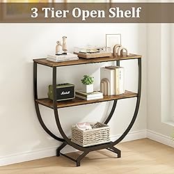 GILLAS 3 Tier Console Tables, 30" Height Entryway