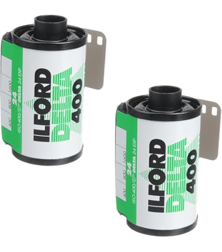 5x Ilford DELTA 100 Professional 135x36 EXP Kleinbildfilm, Schwarz/weiß