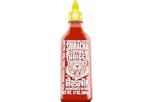 Crying Thaiger 17oz Sriracha Chili Sauce - Classic Thai Hot Sauce, Vegan, Gluten-Free, Non-GMO – Made in Thailand (Pack of 1)