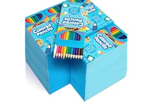 Jumlys 1152 Count Colored Pencils Bulk, 96 Packs Pre-sharpened Coloring Pencils for Kids in 12 Colors, Bulk School Supplies for Teachers, Ideal Back to School Supplies & Classroom Prizes