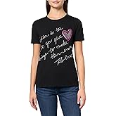 Karl Lagerfeld Womens Casual Logo Fun Iconic T-Shirt