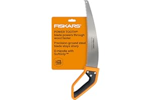 Fiskars 393440-1001 Pruning Saw with Handle, 15-Inch
