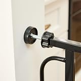Regalo Easy Step Walk Thru Baby Safety Gate with Extension Kit Black view 8
