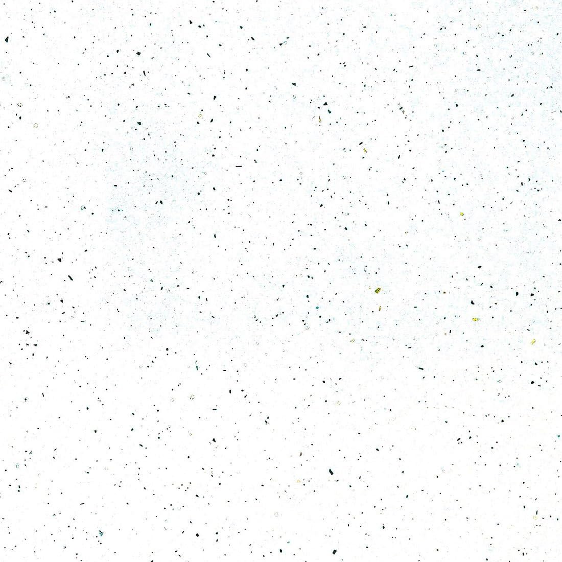 Kronospan Stardust White Sparkle Gloss Effect Laminate Kitchen Worktops - 38mm Offcut Work Surface 40mm Breakfast Bar - Sample