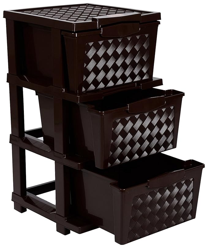 Joyful Plastic Cargo Chest Storage, 40x42x95cm Amazon.in Home & Kitchen