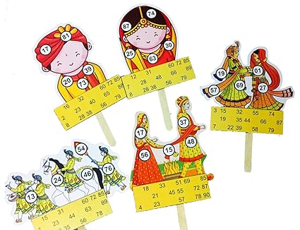 Marriage Themed Tambola Tickets Made by Smriti Singhania (15pc Set) Ideal for Parties