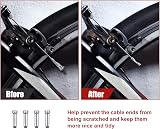 Boao 4 Pack Bike Brake Gear Shifter Cable Kit Universal Bicycle Cables view 6