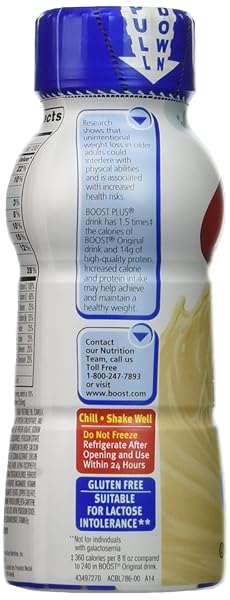 BOOST PLUS NUTRITIONAL ENERGY DRINK, 8 OZ, 6 PK