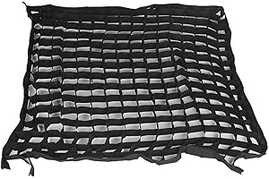 80 x 80 cm Softbox Cellular Grid Mesh with Hook and Loop Fasteners for Photography