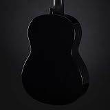 Yamaha C40II Full Size Classical Guitar Black Nylon Strings 650mm Scale view 7