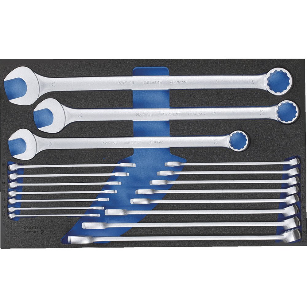 Gedore Combination Spanner Set in 4/4 Module – 2005 CT4 – 7 XL