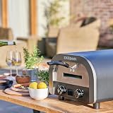 Statesman Electric Pizza Oven 12 Inch 2200W Digital Display 13 Inch Stone Grey view 5