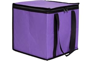Lightweight Board Game Bag [Dual Layer Non-Woven Fabric/Carrying Handle/Zippered Lid/Water Resistant]