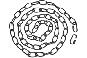 S SANGLE SOPFFY Chandelier Chain 6 Feet SANGLE SOPFFY Light Fixture Chain for Chandelier or Swag Light Fixtures,Lighting Chain Extension with Link Locks,Heavy Duty Chain for Light Fixture, Plant Hanging Chain.
