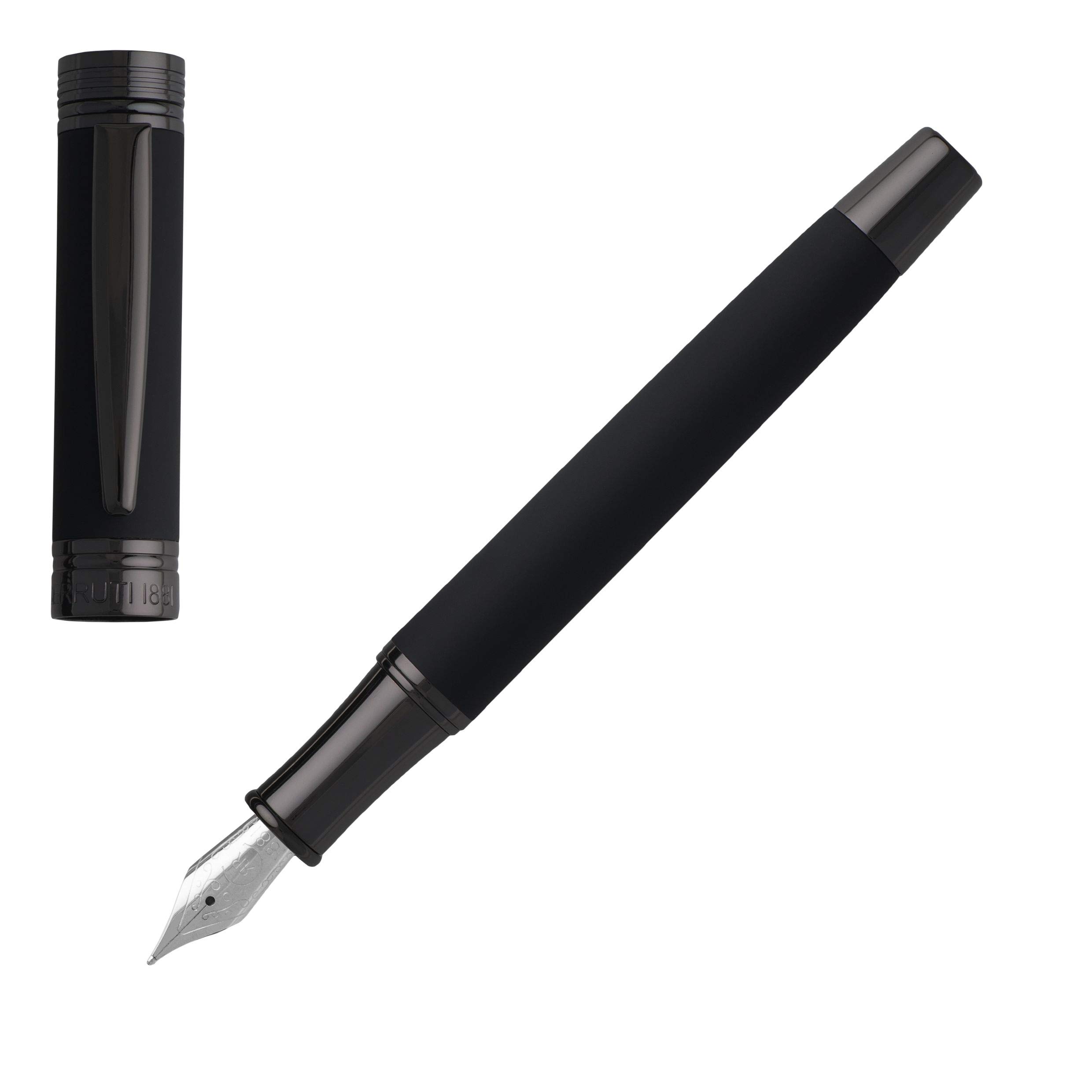 Cerruti 1881 Zoom NSG9142A Fountain Pen Soft Black