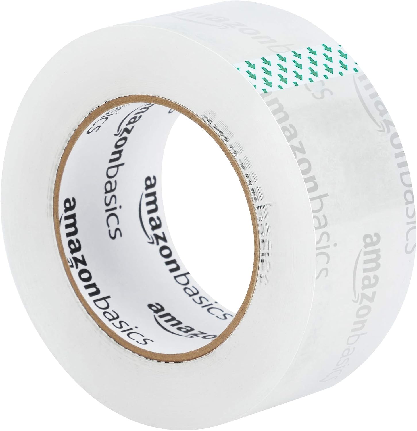 Amazon Basics Moving and Storage Packing Tape, 4.7 cm width x 99.6 meters length, Crystal Clear, 6-Pack, 4.7 cm x 99.6 m - Image 5