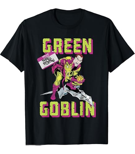 Amazon.com: Marvel Spider-Man: No Way Home Green Goblin Face T