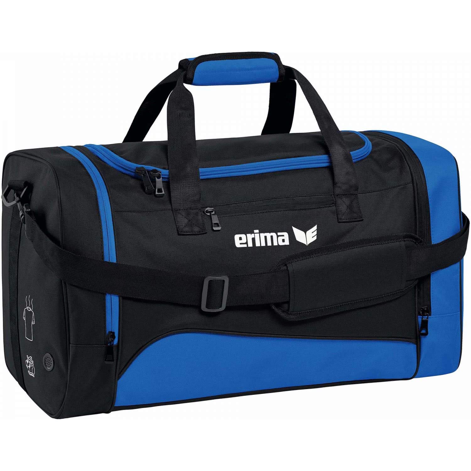 erima Sports Bag Duffel, 55 cm, 50 Liters, New Royal/Black