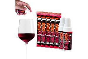 SO2GO Australia's Secret! Spray - Wine Allergy, Sensitivity & Headache Wine Sulfite Remover | Good Than Wine Drops for Headaches, Red Wine Hangover Prevention Remedies & Wine Drops Filters (Combo Pack)
