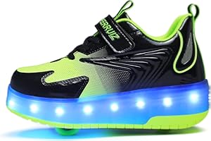 BFOEL Spider Roller Skates Light up Shoes with USB Chargable Led Sport Sneaker for Boys Girls Kids Birthday Thanksgiving Christmas Day Best Gift