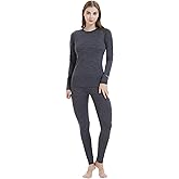 Iguana Womens 100% Merino Wool Base Layer Sets for Ski Lightweight Thermal Underwear