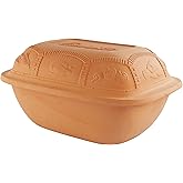 Eurita by Reston Lloyd Clay Cooking Pot/Roaster, All-Natural Cooking, Terracotta (99611M) 7.2-QT