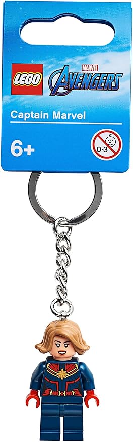lego captain marvel keychain