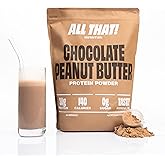ALL THAT! NUTRITION Chocolate Peanut Butter Protein Powder, 30G of Whey Protein, Low Calorie & Fast-Absorbing, 0 Sugar, Soy-Free & Gluten-Free Protein Powder, 30 Servings