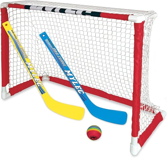 Mylec deluxe hockey goal set Clearance
