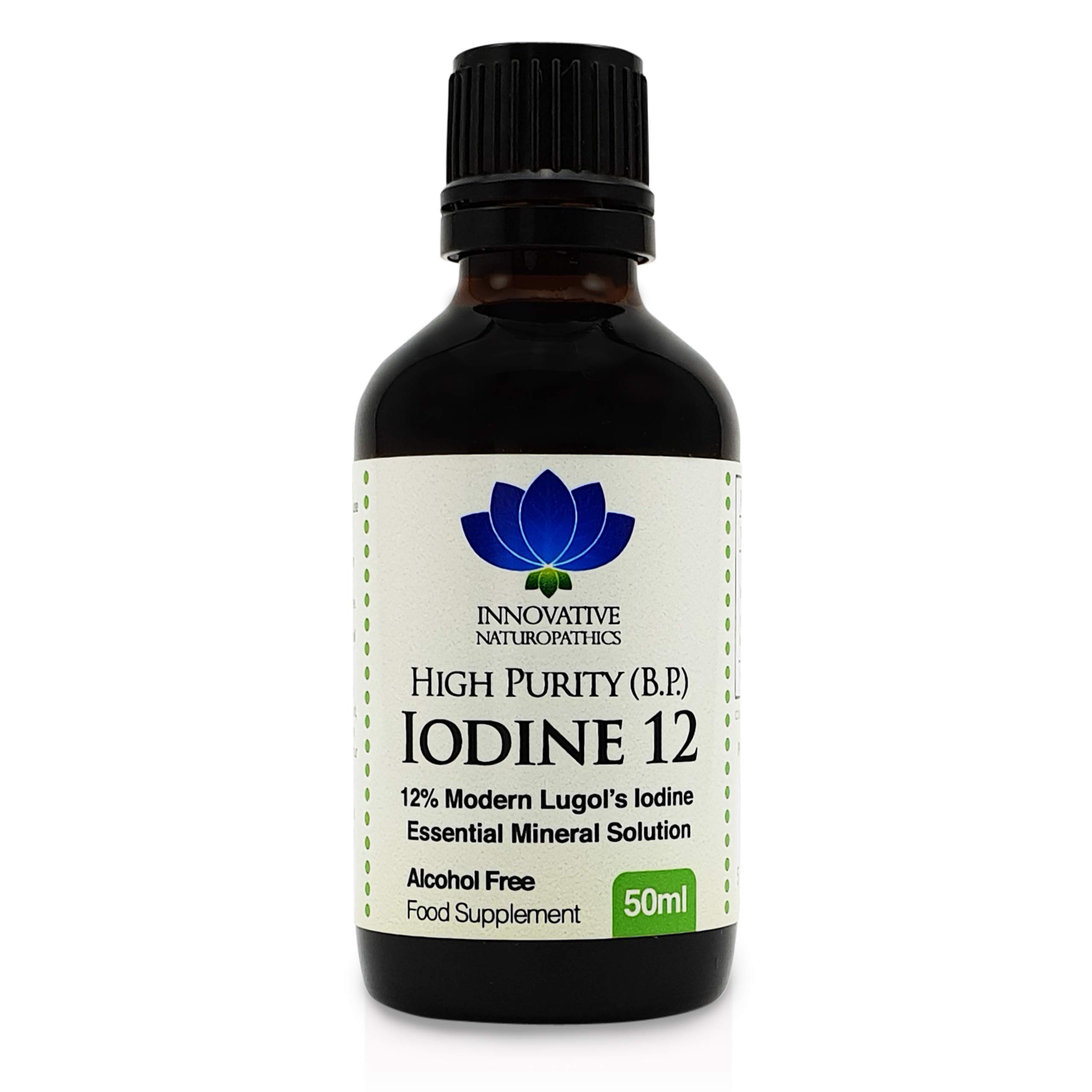 Iodine - 12% Lugols Iodine Solution - 50ml