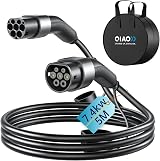 QIAO Type 2 EV Charging Cable 7.4kW 5m 32A Single Phase Type 2 to Type 2