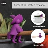 OTOTO Agatha Kitchen Spoon Rest - Spatula Holder Heat Resistant BPA Free view 4