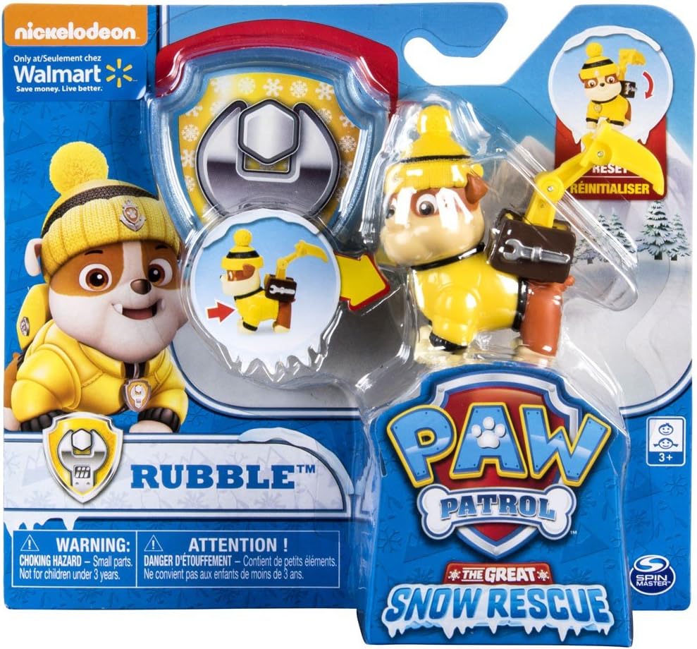 paw patrol snow rescue vehicle