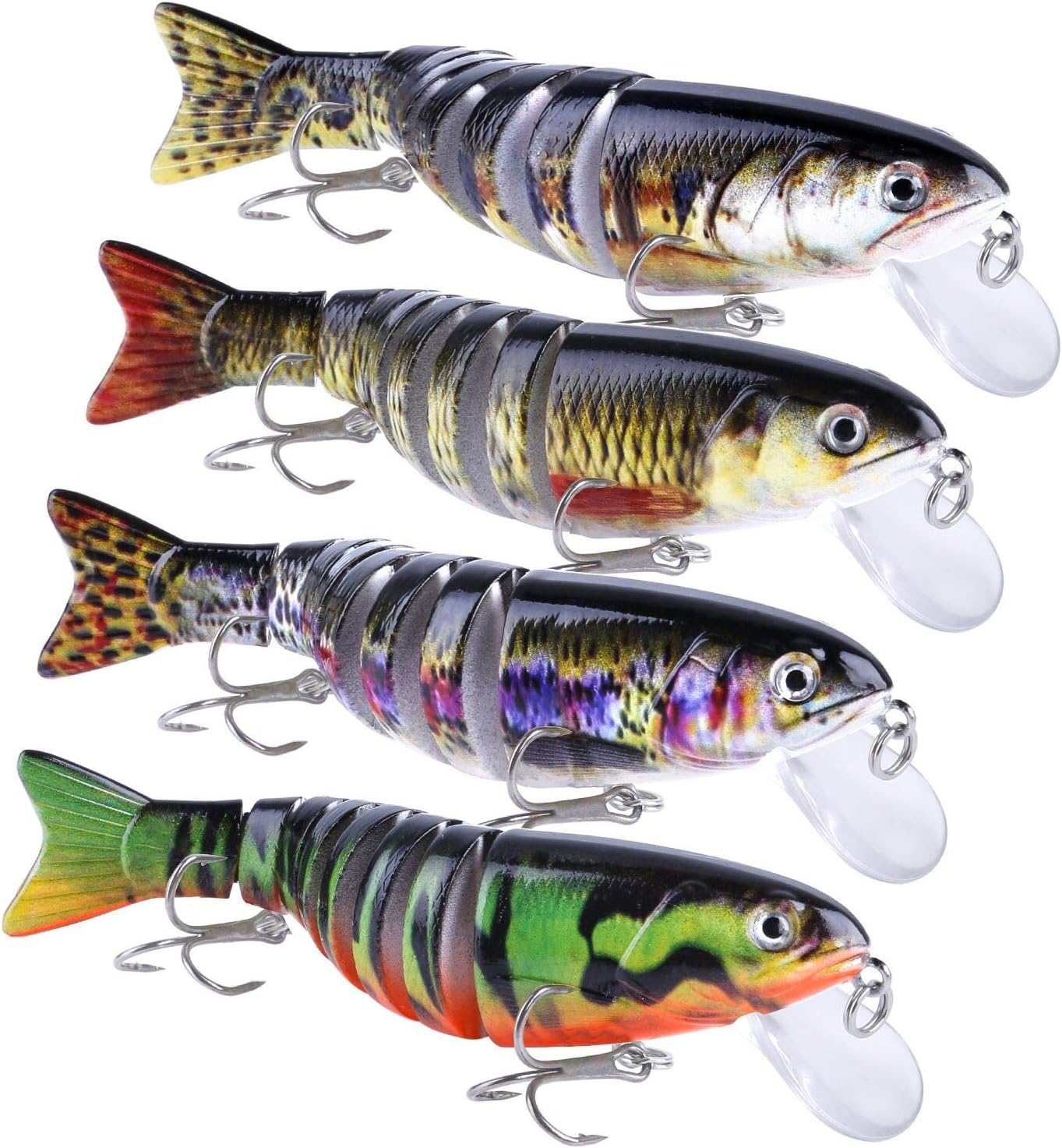 truscend swimbaits glide baits for bass fishing lures crankbait jointed trout
