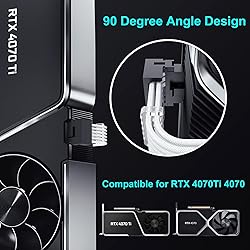 Bangfun 16Pin RTX 4070Ti Right Angled GPU Power