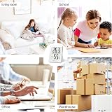 DOQAUS Room Thermometer Humidity Meter Mini Hygrometer White view 8