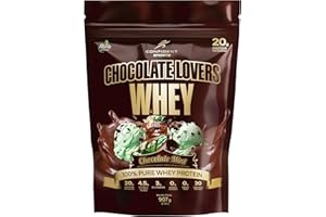 CONFIDENT SPORTS – CHOCOLATE LOVERS WHEY – 100% Pure Whey Protein – 20g of delicious protein per serving – CHOCOLATE MINT - 2