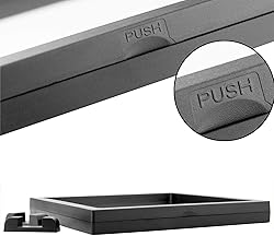 WISHDIAM 4 Pack 3D Floating Display Case