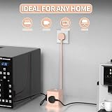 BEVA Cube Extension Lead with USB Ports 4 AC Outlets 3 USB Desktop Power Hub view 7