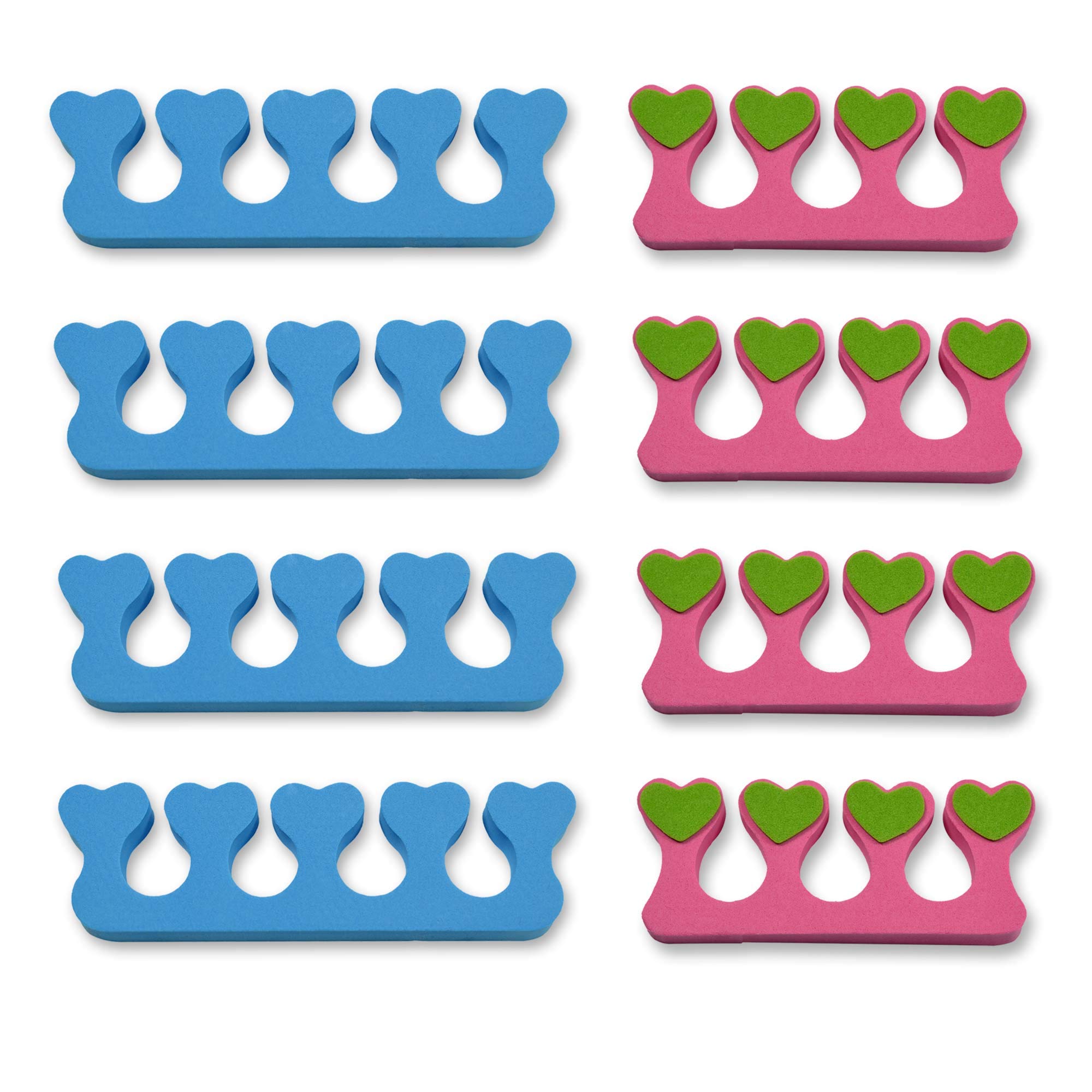 K-Pro Toe Separators Finger Spreader Set 8 Pieces Seperator Spacer Nails Paint