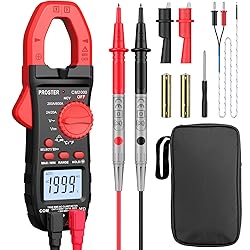 Proster Digital Clamp Meter TRMS 600A AC Current