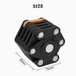 Himiway Bike Lock Foldable Combination Lock