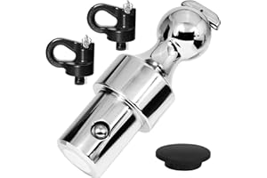 BZVQLO Upgraded 60692 Puck System 2-5/16“ Gooseneck Hitch Ball Kit, 30000 lbs GTW, 7500 lbs VTW, Compatible with 2013-2024 Ford F250 F350 F450, 2016-2024 Chevrolet Silverado, GMC Sierra & Nissan Titan XD