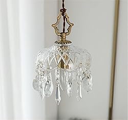 LIGHTLAND 8 Inch Vintage Crystal