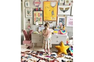 JIKAL Star Moon Shaped Pillow Soft Velvet Nursery Stuffed Throw Pillows for Kids Room Couch Reading Nook Decor (Star, Yellow)