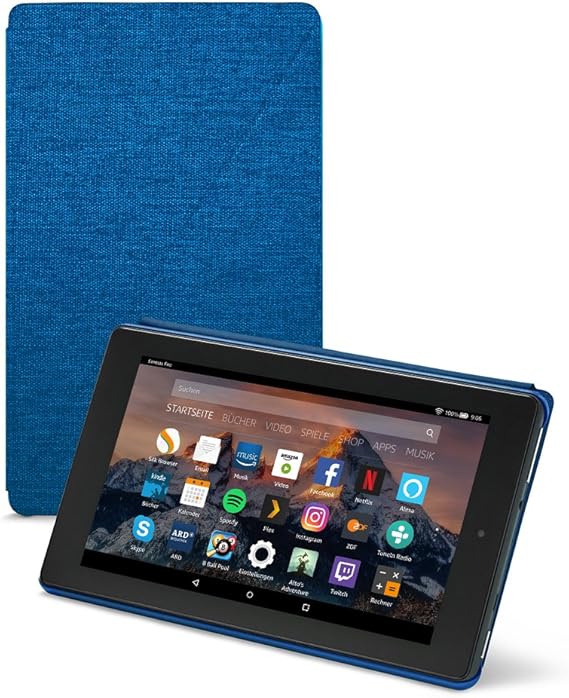 Amazon Fire 7Hülle (7ZollTablet, 7. Generation 2017), Indigoblau